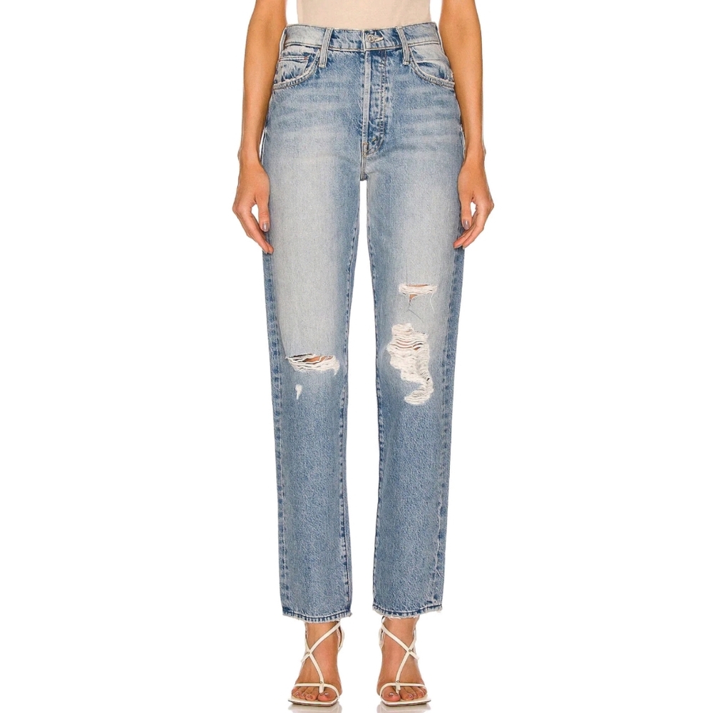 MOTHER Superior The Huffy Skimp Jeans Size 27 High Rise Straight Leg Jeans